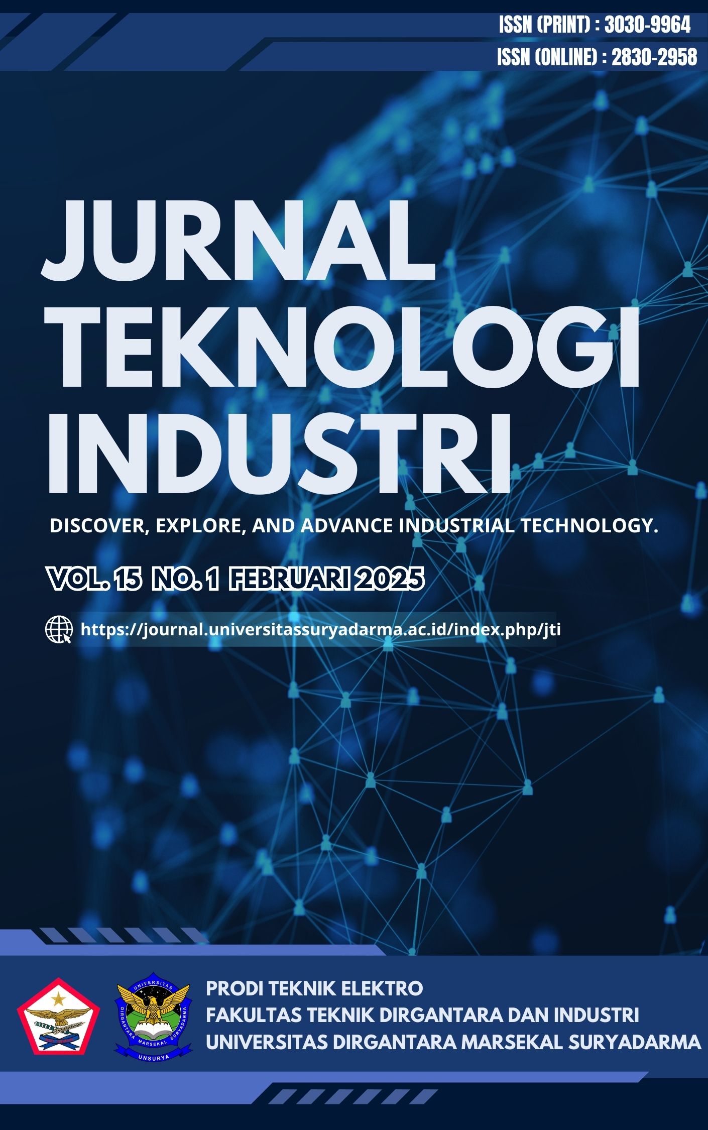 					View Vol. 15 No. 1 (2026): Jurnal Teknologi Industri
				