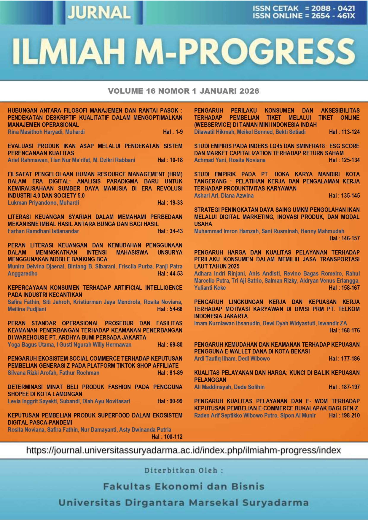 					View Vol. 16 No. 1 (2026): JURNAL ILMIAH M-PROGRESS
				